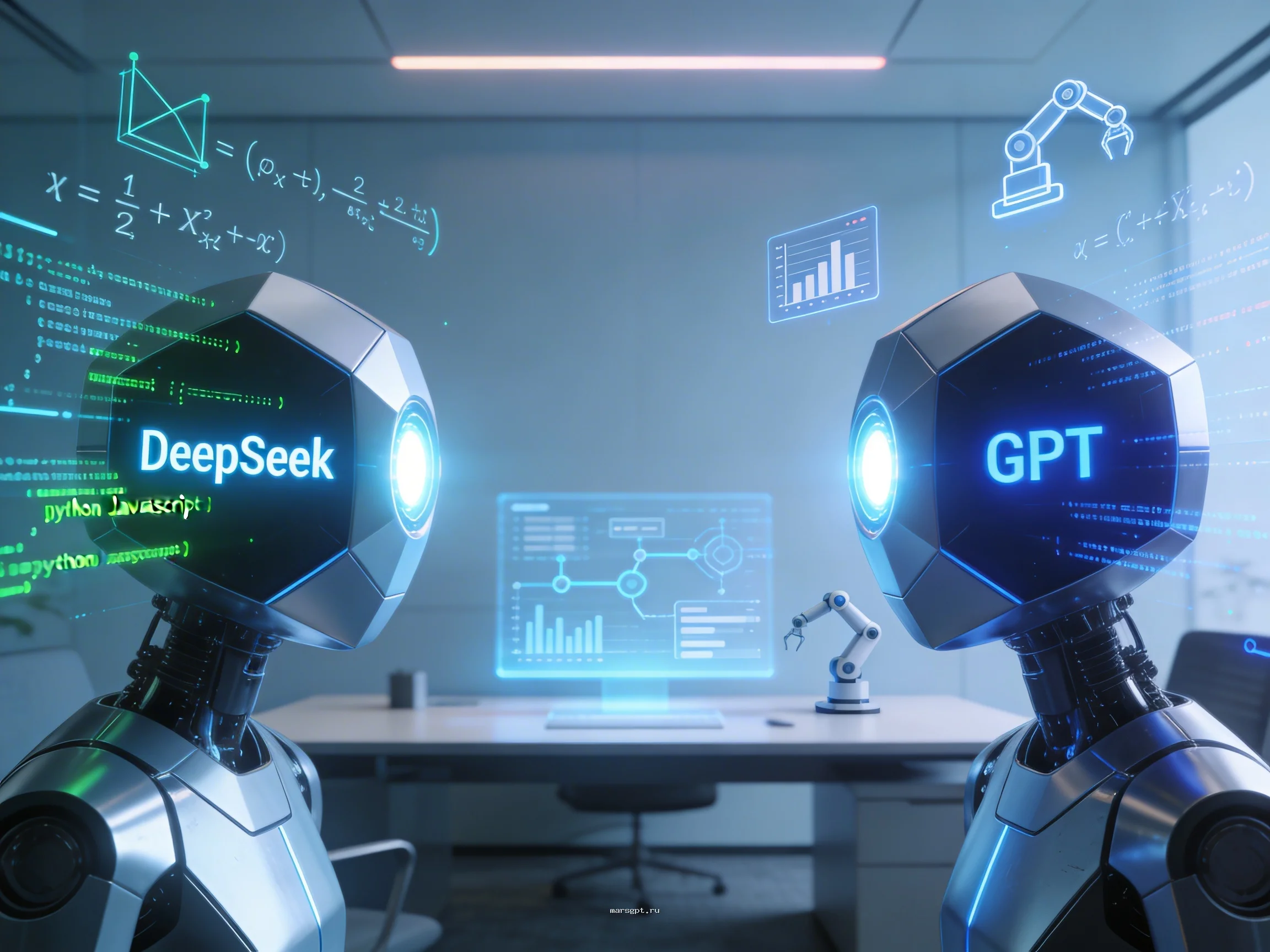 DeepSeek vs GPT: Какая нейросеть лучше решает задачи по математике и коду?
