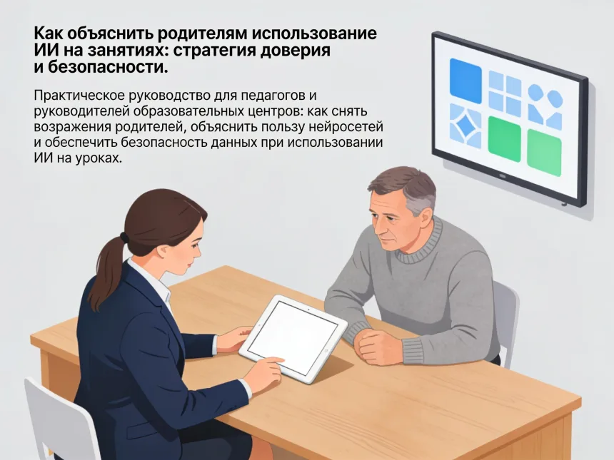 Практическое руководство для педагогов и руководителей образовательных центров: как снять возражения родителей.