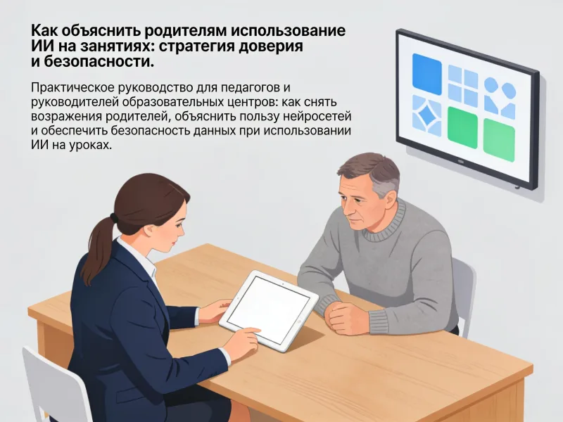 Практическое руководство для педагогов и руководителей образовательных центров: как снять возражения родителей.